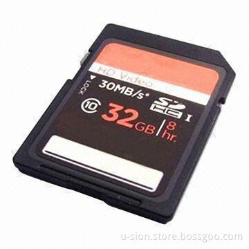 SD Memory Card with 16/32GB Capacity, Customized Logos are Welcome